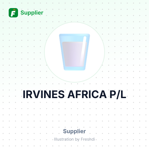 IRVINES AFRICA P/L – summary card, no photo uploaded yet