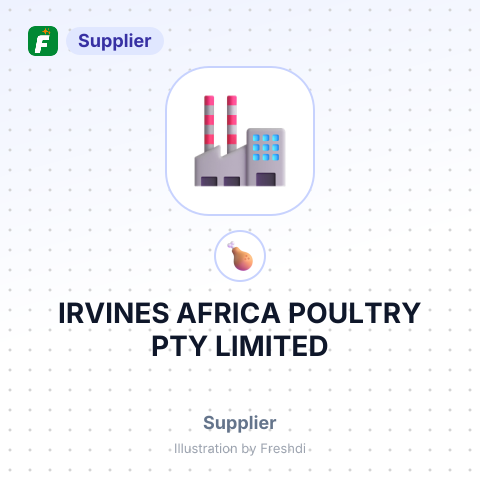 IRVINES AFRICA POULTRY PTY LIMITED – summary card, no photo uploaded yet
