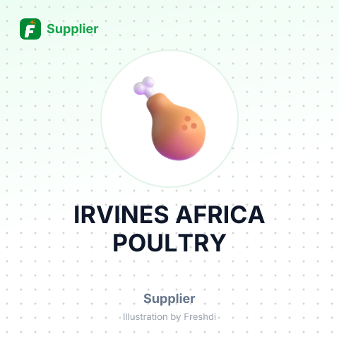 IRVINES AFRICA POULTRY – summary card, no photo uploaded yet