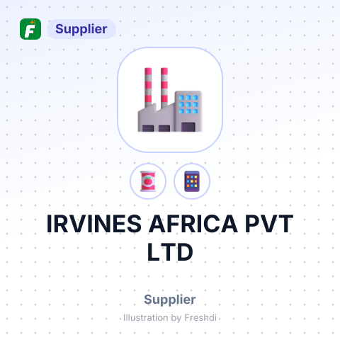IRVINES AFRICA PVT LTD – summary card, no photo uploaded yet