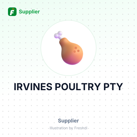 IRVINES POULTRY PTY – summary card, no photo uploaded yet