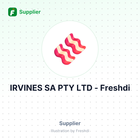 IRVINES SA PTY LTD – summary card, no photo uploaded yet