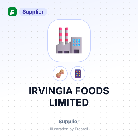IRVINGIA FOODS LIMITED – summary card, no photo uploaded yet