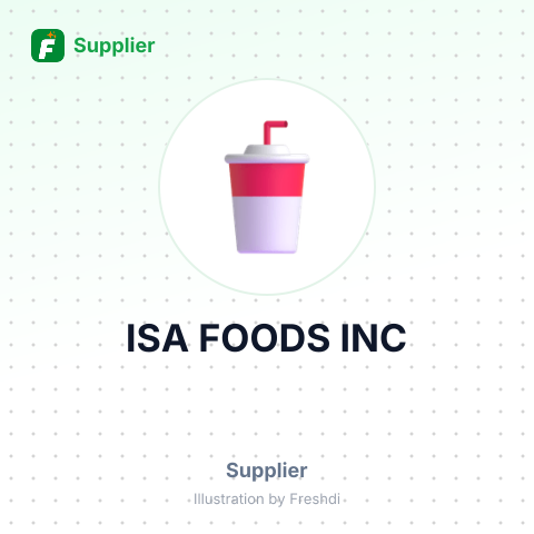 ISA FOODS INC – summary card, no photo uploaded yet