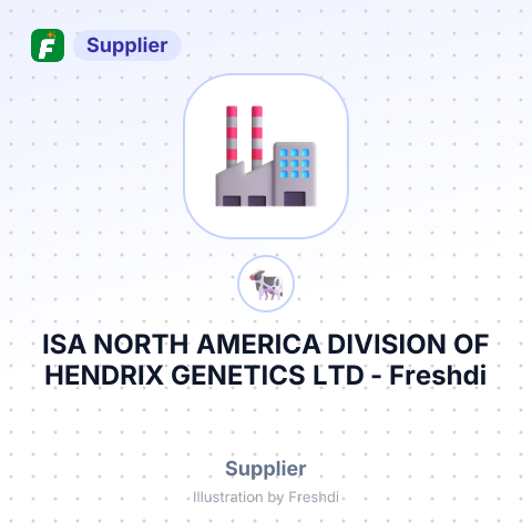 ISA NORTH AMERICA DIVISION OF HENDRIX GENETICS LTD – summary card, no photo uploaded yet