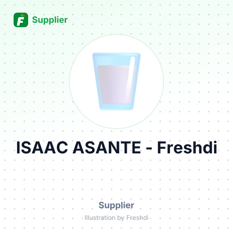 ISAAC ASANTE – summary card, no photo uploaded yet