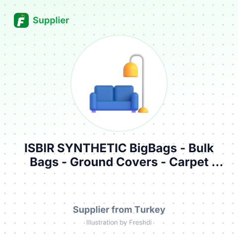 ISBIR SYNTHETIC BigBags - Bulk Bags - Ground Covers - Carpet Backings – summary card, no photo uploaded yet