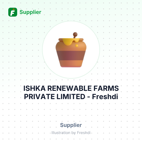 ISHKA RENEWABLE FARMS PRIVATE LIMITED – summary card, no photo uploaded yet