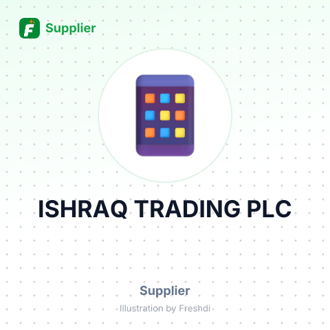 ISHRAQ TRADING PLC – summary card, no photo uploaded yet