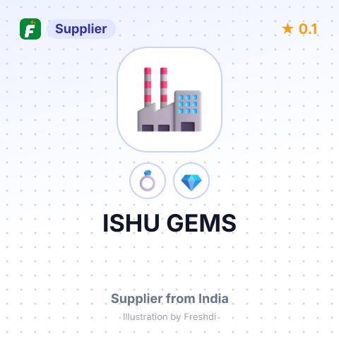 ISHU GEMS – summary card, no photo uploaded yet