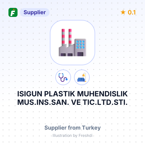 ISIGUN PLASTIK MUHENDISLIK MUS.INS.SAN. VE TIC.LTD.STI. – summary card, no photo uploaded yet