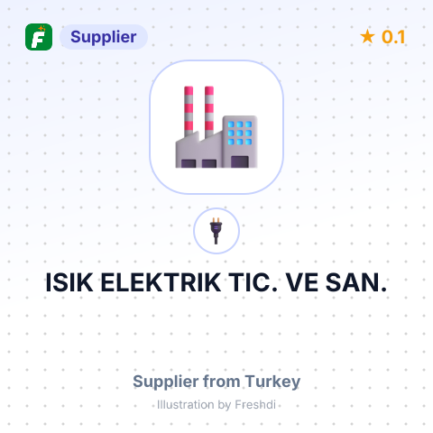 ISIK ELEKTRIK TIC. VE SAN. – summary card, no photo uploaded yet