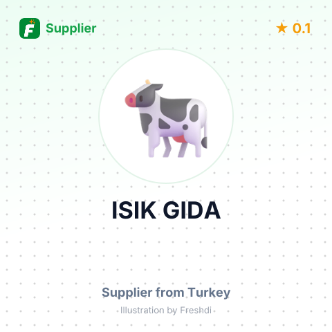ISIK GIDA – summary card, no photo uploaded yet