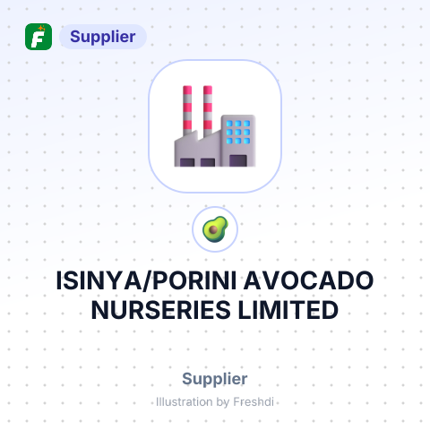 ISINYA/PORINI AVOCADO NURSERIES LIMITED – summary card, no photo uploaded yet