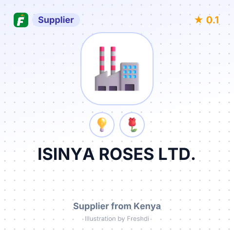 ISINYA ROSES LTD. – summary card, no photo uploaded yet