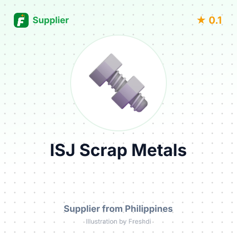 ISJ Scrap Metals  – summary card, no photo uploaded yet