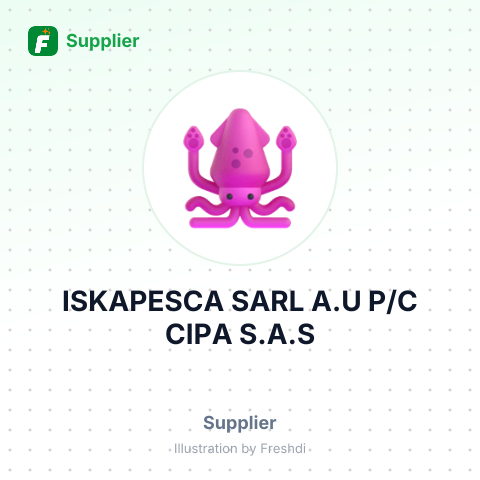ISKAPESCA SARL A.U P/C CIPA S.A.S – summary card, no photo uploaded yet