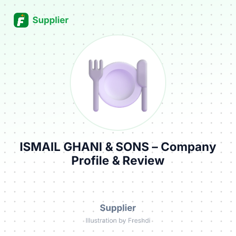 ISMAIL GHANI & SONS – summary card, no photo uploaded yet