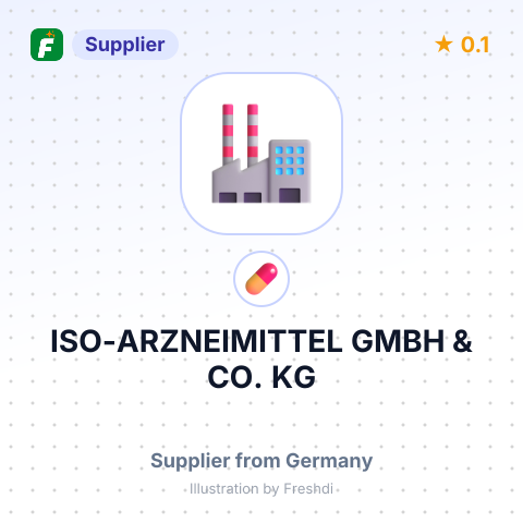 ISO-ARZNEIMITTEL GMBH & CO. KG – summary card, no photo uploaded yet