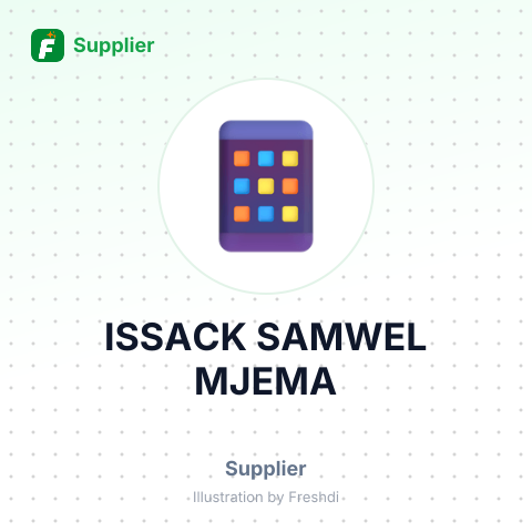 ISSACK SAMWEL MJEMA – summary card, no photo uploaded yet