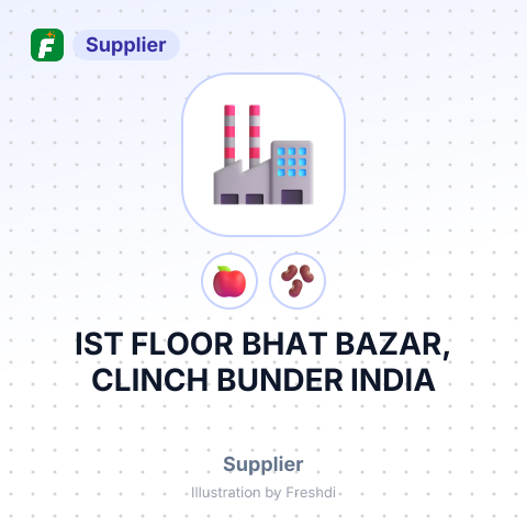 IST FLOOR BHAT BAZAR, CLINCH BUNDER INDIA – summary card, no photo uploaded yet