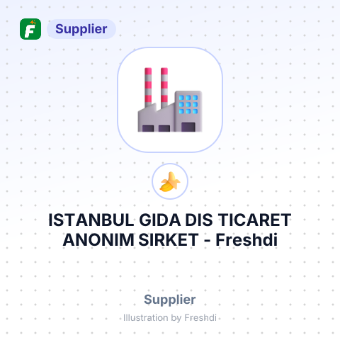 ISTANBUL GIDA DIS TICARET ANONIM SIRKET – summary card, no photo uploaded yet