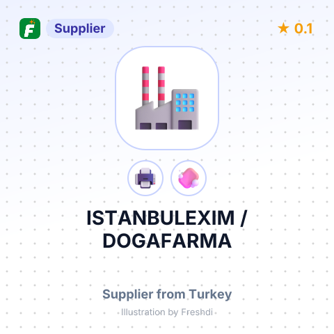 ISTANBULEXIM / DOGAFARMA – summary card, no photo uploaded yet