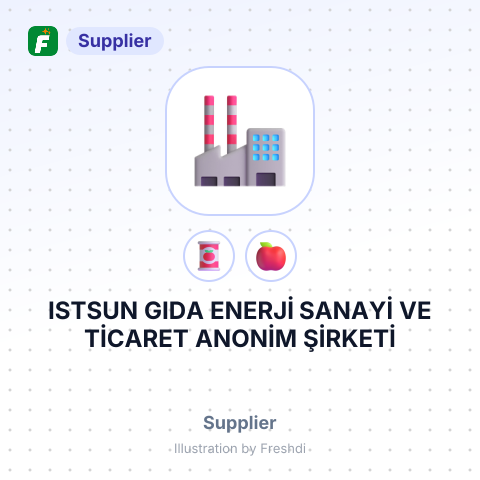 ISTSUN GIDA ENERJİ SANAYİ VE TİCARET ANONİM ŞİRKETİ – summary card, no photo uploaded yet
