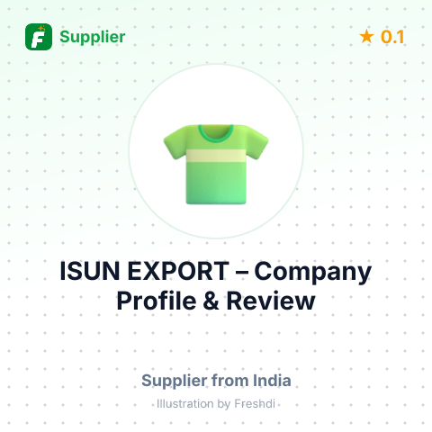 ISUN EXPORT – summary card, no photo uploaded yet