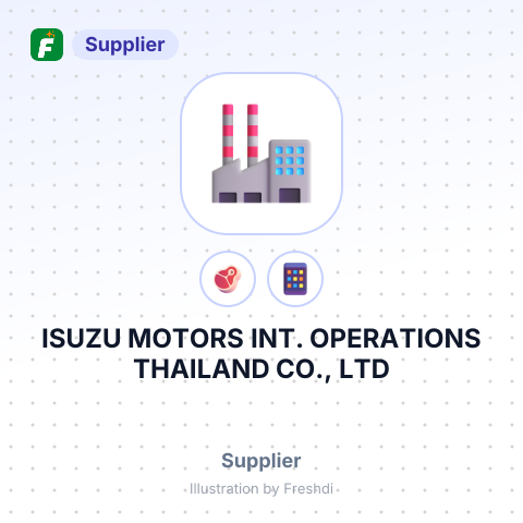 ISUZU MOTORS INT. OPERATIONS THAILAND CO., LTD – summary card, no photo uploaded yet