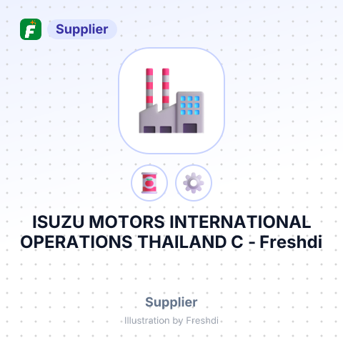 ISUZU MOTORS INTERNATIONAL OPERATIONS THAILAND C – summary card, no photo uploaded yet