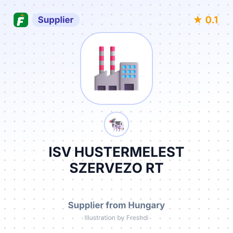 ISV HUSTERMELEST SZERVEZO RT – summary card, no photo uploaded yet