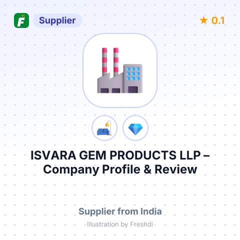 ISVARA GEM PRODUCTS LLP – summary card, no photo uploaded yet