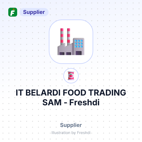 IT BELARDI FOOD TRADING SAM – summary card, no photo uploaded yet