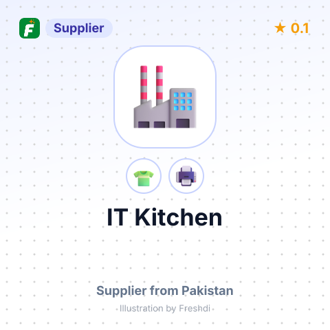 IT Kitchen – summary card, no photo uploaded yet