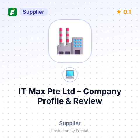 IT Max Pte Ltd – summary card, no photo uploaded yet