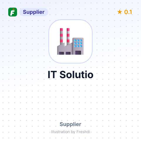 IT Solutio – summary card, no photo uploaded yet