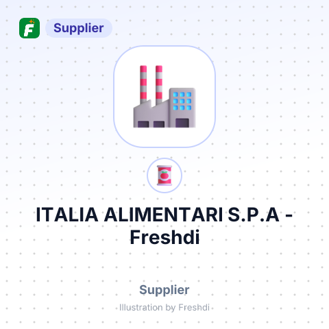 ITALIA ALIMENTARI S.P.A – summary card, no photo uploaded yet