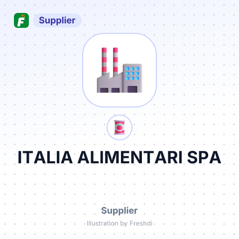 ITALIA ALIMENTARI SPA – summary card, no photo uploaded yet