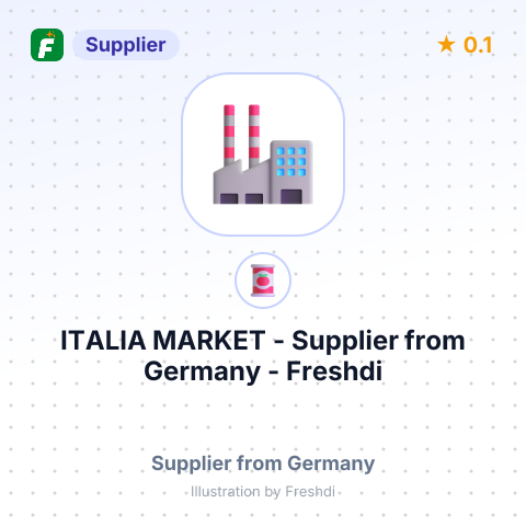 ITALIA MARKET – summary card, no photo uploaded yet