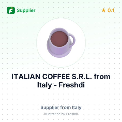 ITALIAN COFFEE S.R.L. – summary card, no photo uploaded yet