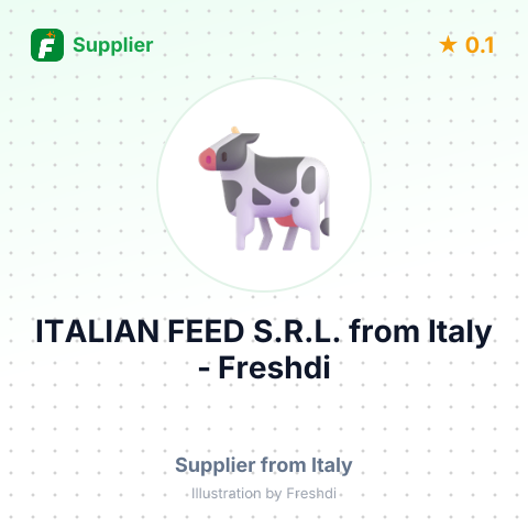 ITALIAN FEED S.R.L. – summary card, no photo uploaded yet