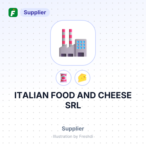 ITALIAN FOOD AND CHEESE SRL – summary card, no photo uploaded yet