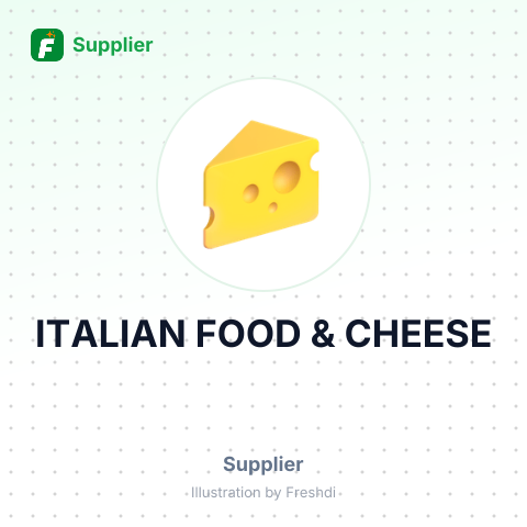 ITALIAN FOOD & CHEESE – summary card, no photo uploaded yet