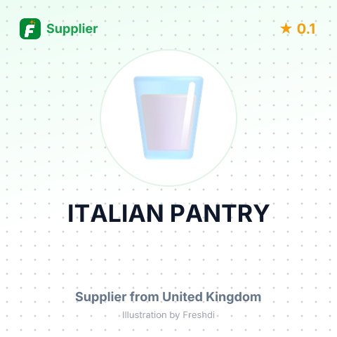 ITALIAN PANTRY – summary card, no photo uploaded yet