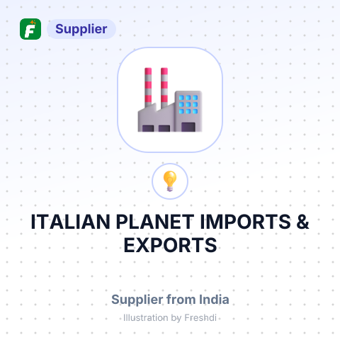 ITALIAN PLANET IMPORTS & EXPORTS – summary card, no photo uploaded yet