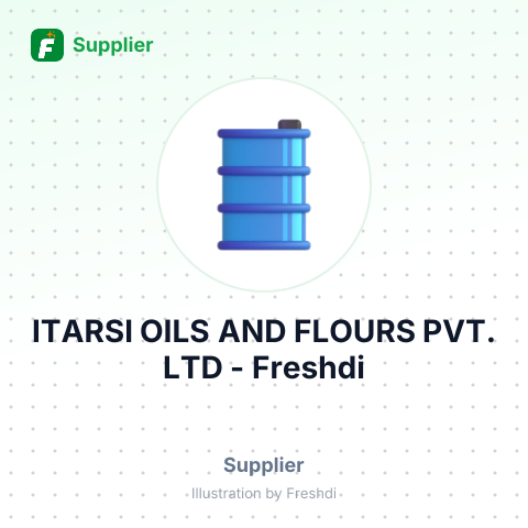 ITARSI OILS AND FLOURS PVT. LTD – summary card, no photo uploaded yet