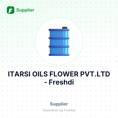 ITARSI OILS FLOWER PVT.LTD – summary card, no photo uploaded yet