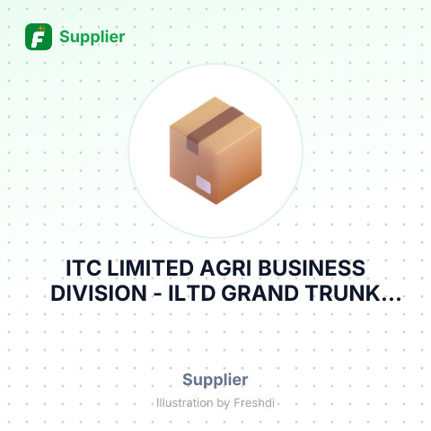 ITC LIMITED AGRI BUSINESS DIVISION - ILTD GRAND TRUNK ROAD, POST BOX NO. – summary card, no photo uploaded yet