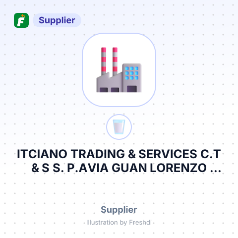 ITCIANO TRADING & SERVICES C.T & S S. P.AVIA GUAN LORENZO BERNINI – summary card, no photo uploaded yet